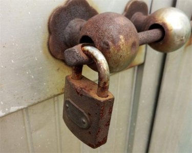 ​锁生锈了打不开怎么办