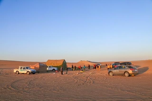 穿越罗布泊多少公里（五车自驾穿越罗布泊）(8)