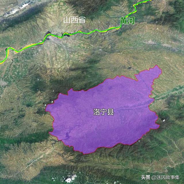 洛阳地形地图最新高清版(快速了解河南省洛阳各市辖区县市)(15)