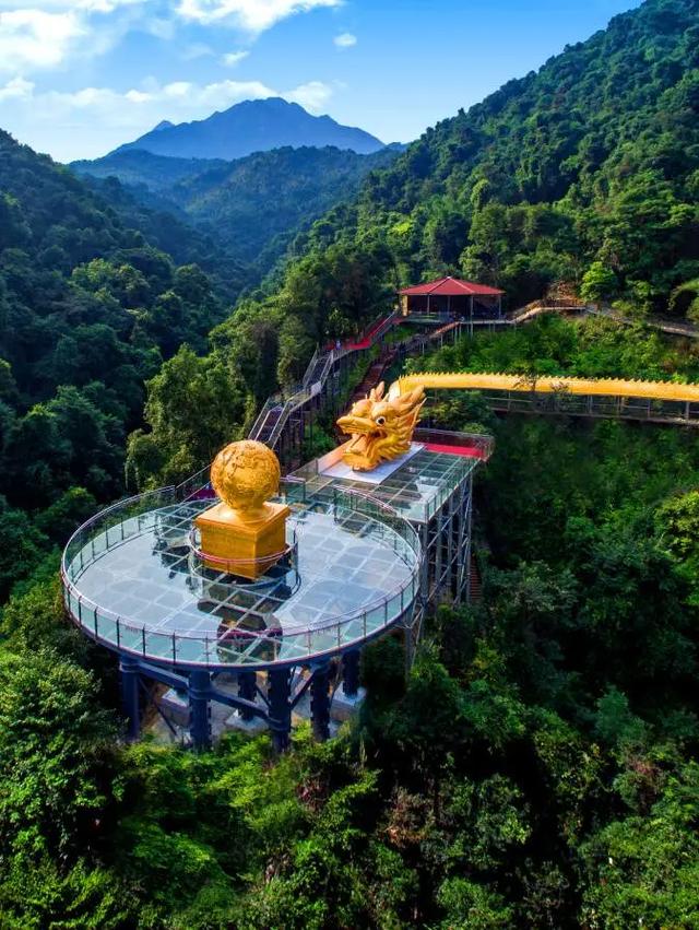 清远天子山旅游景点(清远天子山瀑布景区)(27)