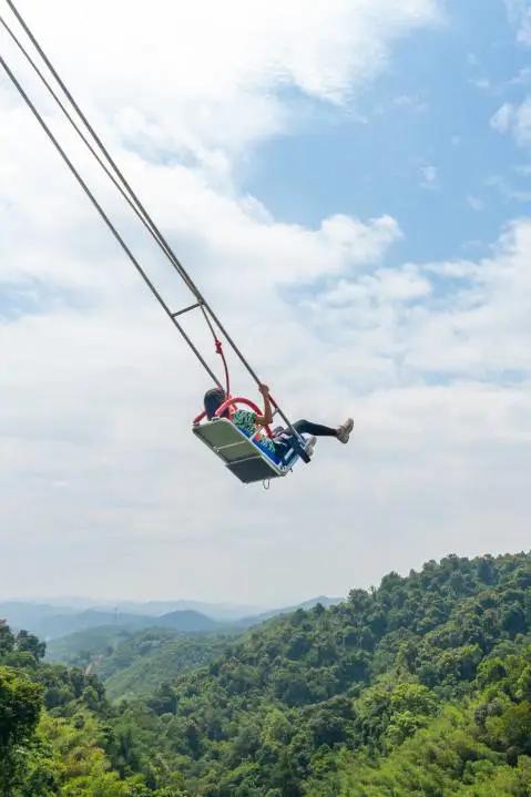 清远天子山旅游景点(清远天子山瀑布景区)(36)