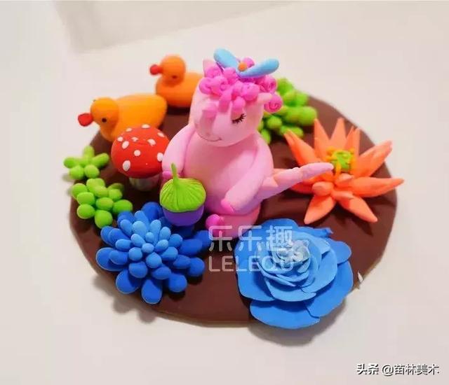 用粘土画浮雕画(美绝了的粘土浮雕画)(31)