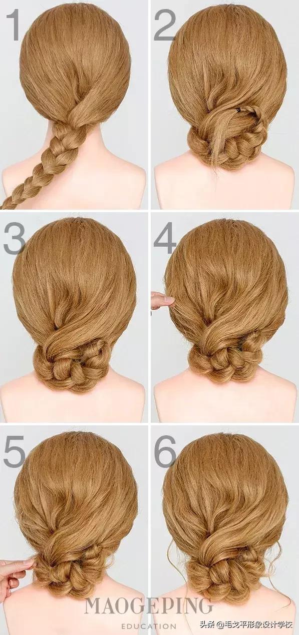 简单大方又好看的盘发(九款精致好看的盘发造型)(8)