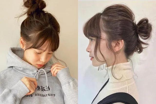 怎样绑最简单又好看的丸子头(3分钟学会4款丸子头)(1)