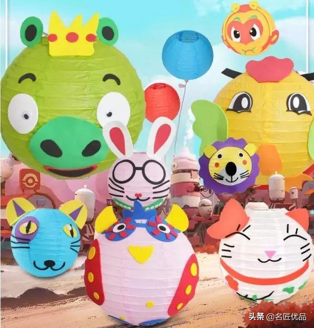 儿童中秋手工灯笼制作方法(中秋创意亲子手工灯笼)(3)