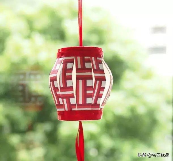 儿童中秋手工灯笼制作方法(中秋创意亲子手工灯笼)(7)