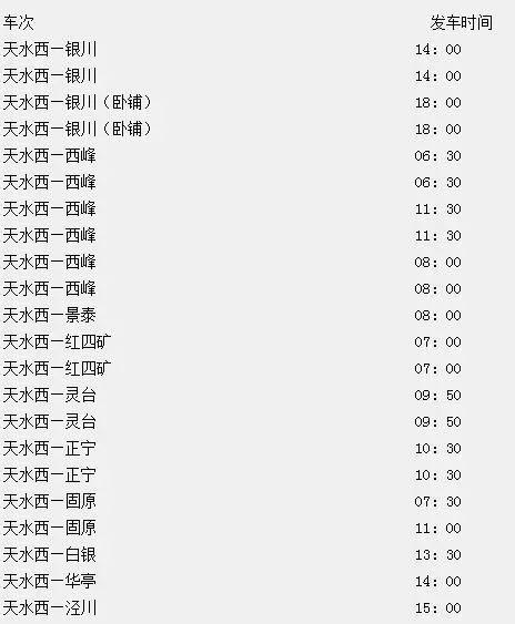 天水汽车总站怎么走(天水汽车总站在哪里)(21)