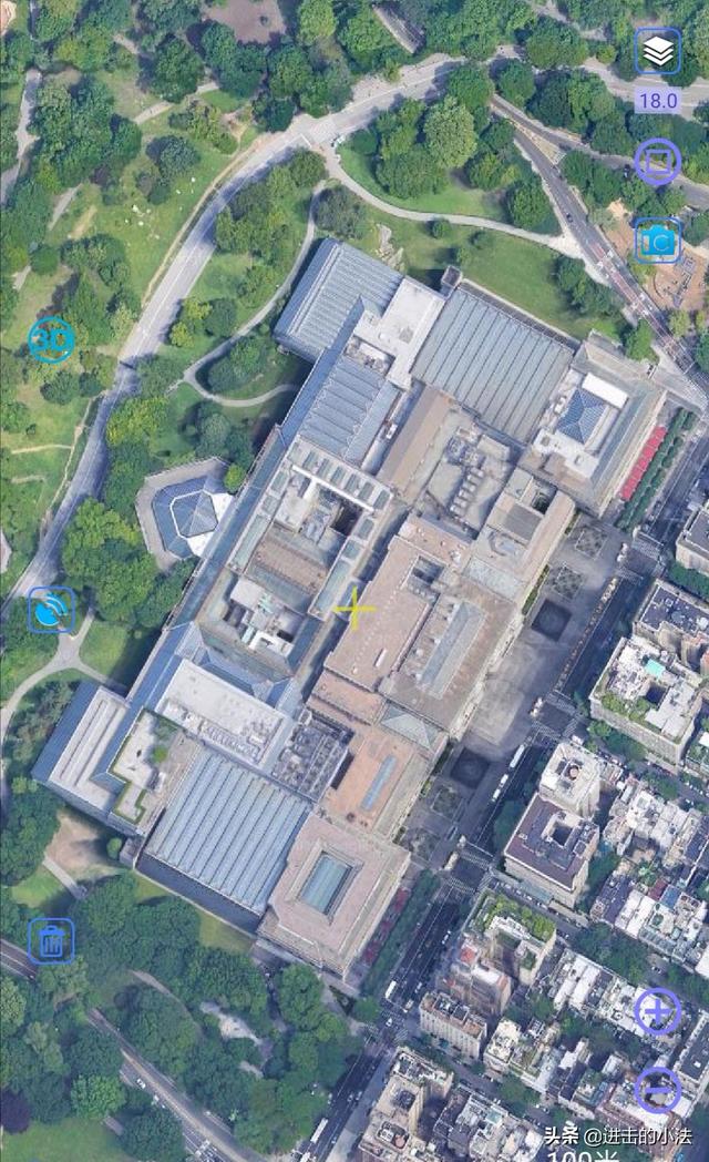 美国纽约全景地图（高清卫星地图带你穿越时空）(7)