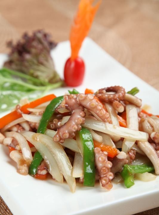 海鲜爆头是什么东西,海边有些渔民吃八爪鱼动不动就是爆头的图11