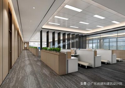 ​办公室设计空间布局图（几种常见的办公区设计布局形式介绍）