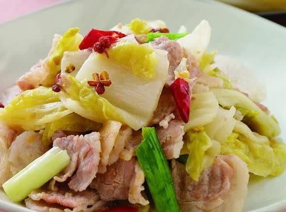 白菜炒肉片的做法大全家常窍门
