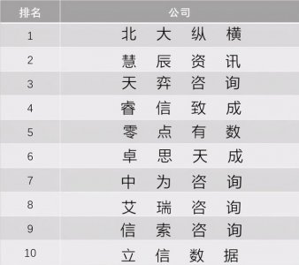 ​国内咨询公司排名前十名（国内咨询公司排名前十名）