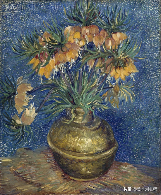 向日葵是谁的代表作(名画|梵高与《向日葵》,燃烧的火焰,赞美阳光的交响乐章)