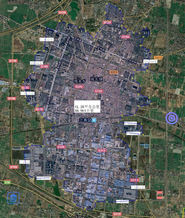 开封哪个县面积最大(河南开封市建成区面积排名)