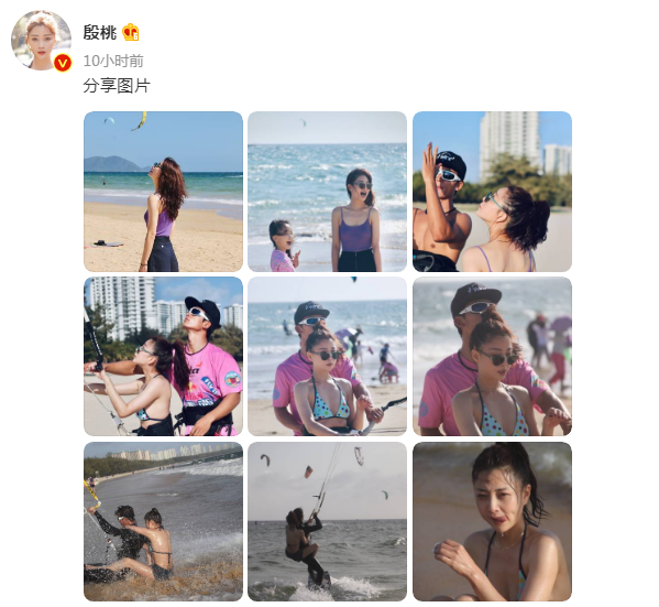 逆生长!42岁殷桃挑战性感比基尼,身材火辣与教练互动亲密引热议