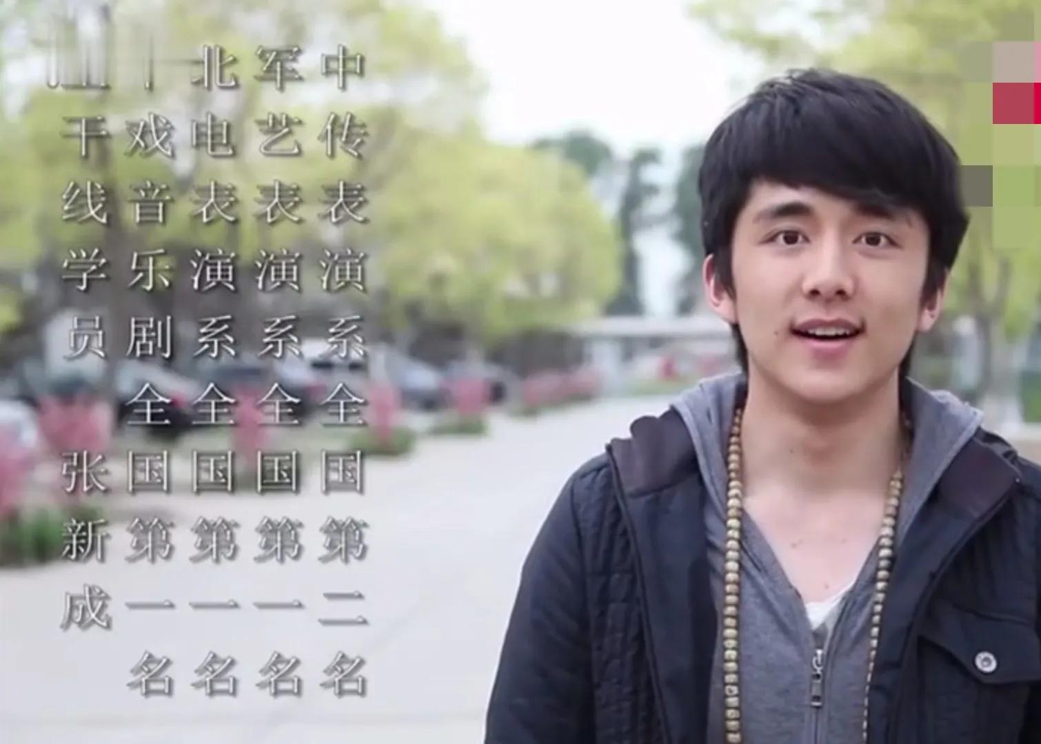 新生代小生张新成,一颗冉冉升起新星