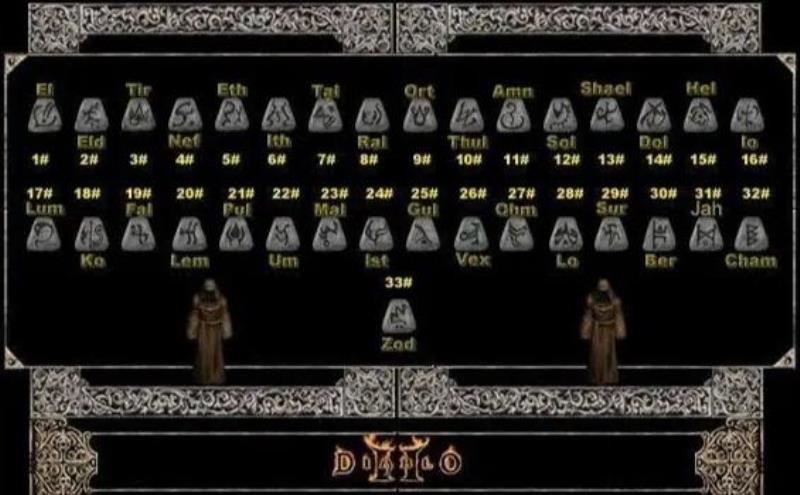 暗黑破坏神2全符文存档(暗黑破坏神2极品存档)(2)