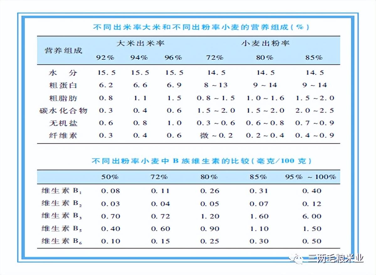 大米的营养成分含量表(大米主要成分是什么)
