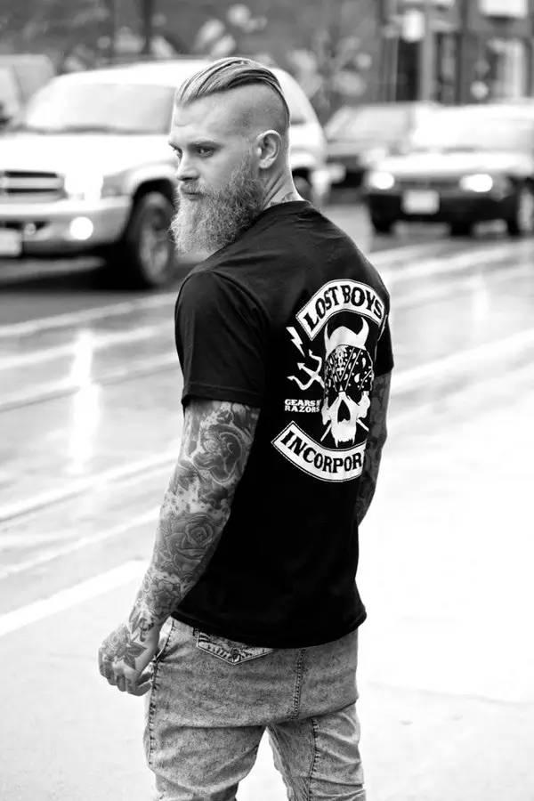 30岁男人时尚胡子造型(造型留不了也要看)(44)