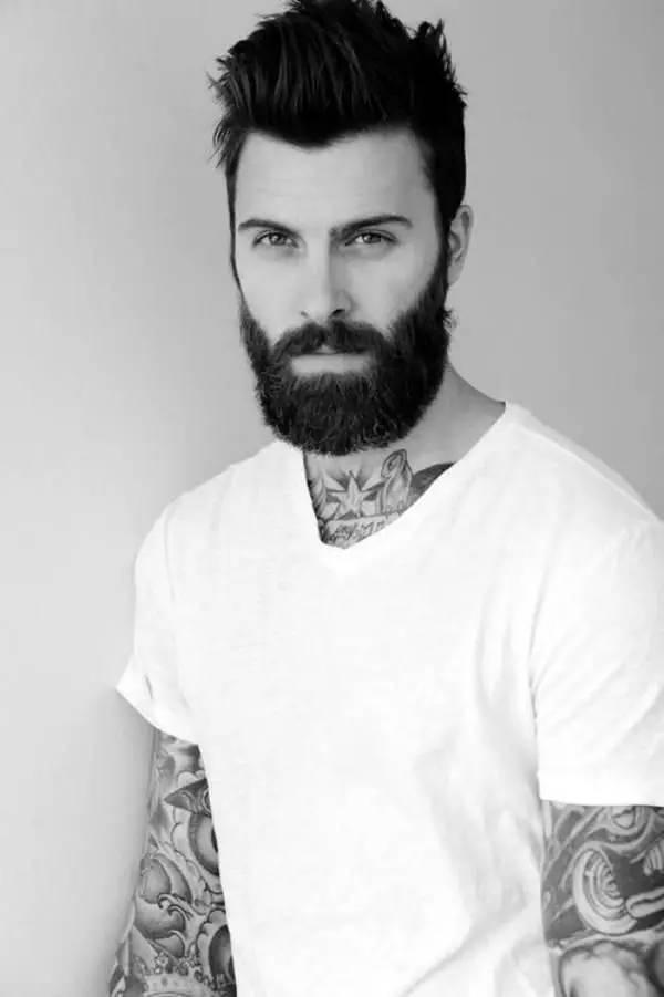 30岁男人时尚胡子造型(造型留不了也要看)(5)