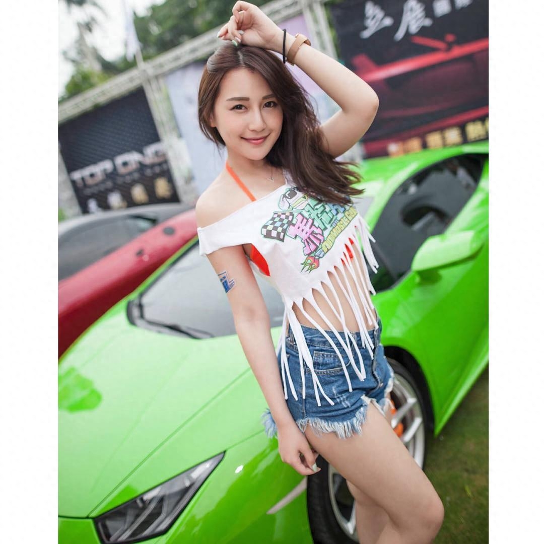 台湾人气网红陈乐乐，她因直爽的性格受到宅男喜爱！