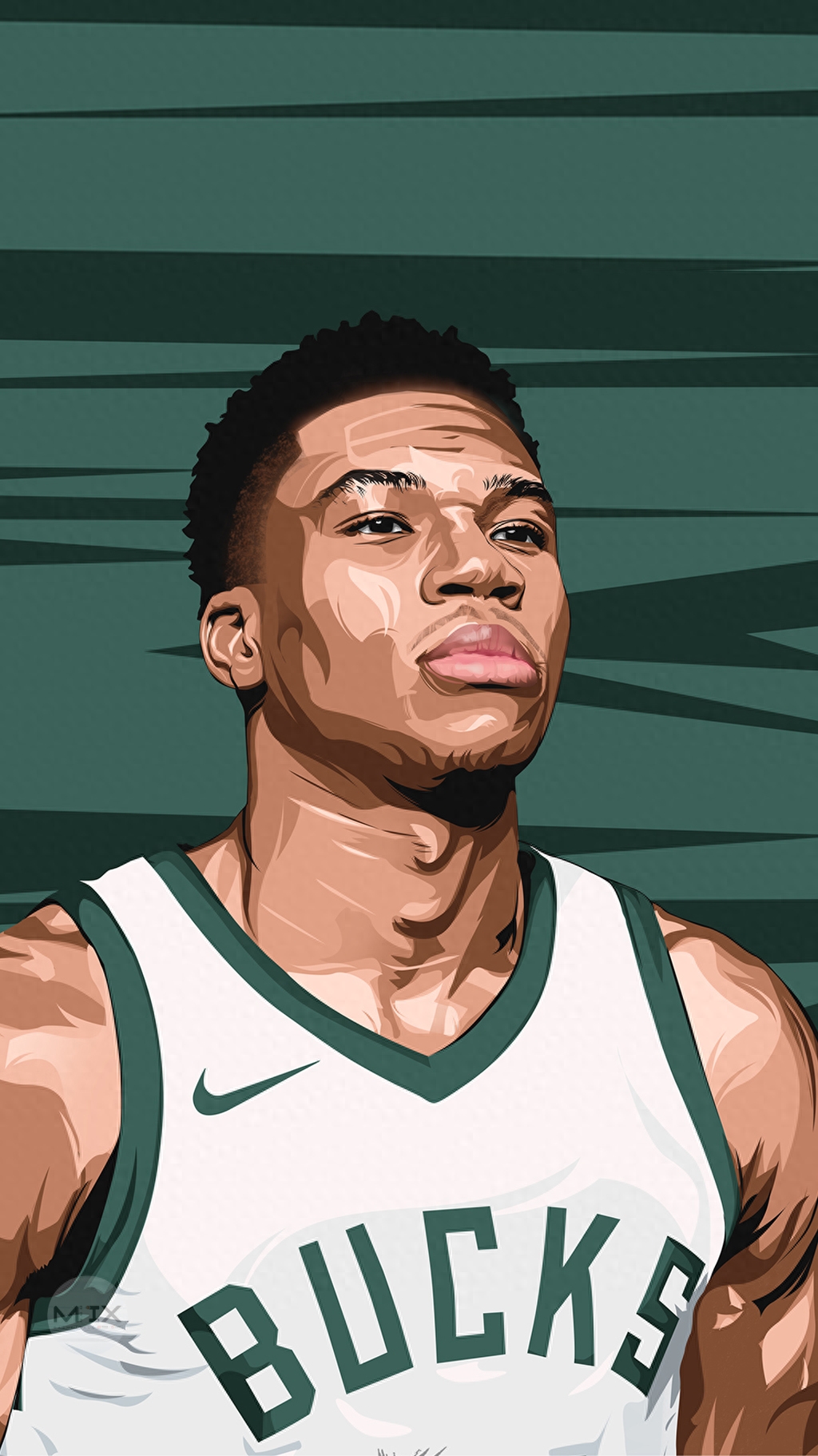 第52期壁纸分享:字母哥,上辈子一定是吊炸天的控球后卫