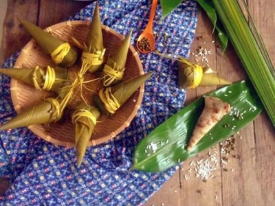 ​包粽子的最简单方法，清香宜人，不漏米不夹生，软糯又香甜