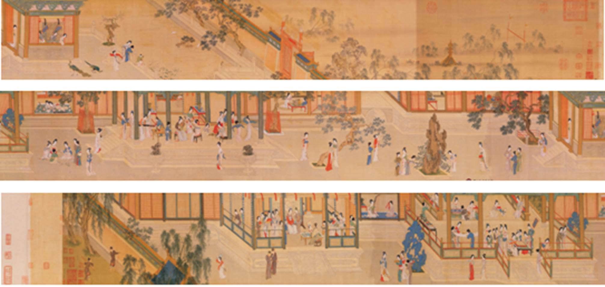 汉宫春晓图的技法探究