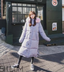 ​长款棉衣如何搭配？长款棉服搭配图片