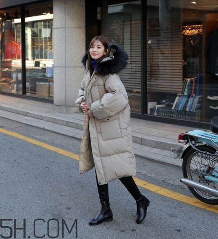 长款棉衣如何搭配？长款棉服搭配图片
