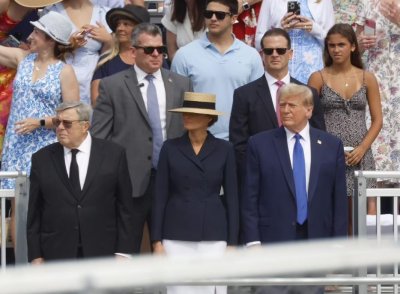 ​周边封锁！狙击手待命！川普高调出席小儿子高中毕业典礼