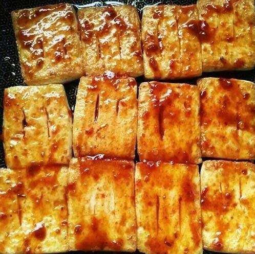 街边小吃的铁板豆腐, 做法就是这么简单, 酱料很重要哦