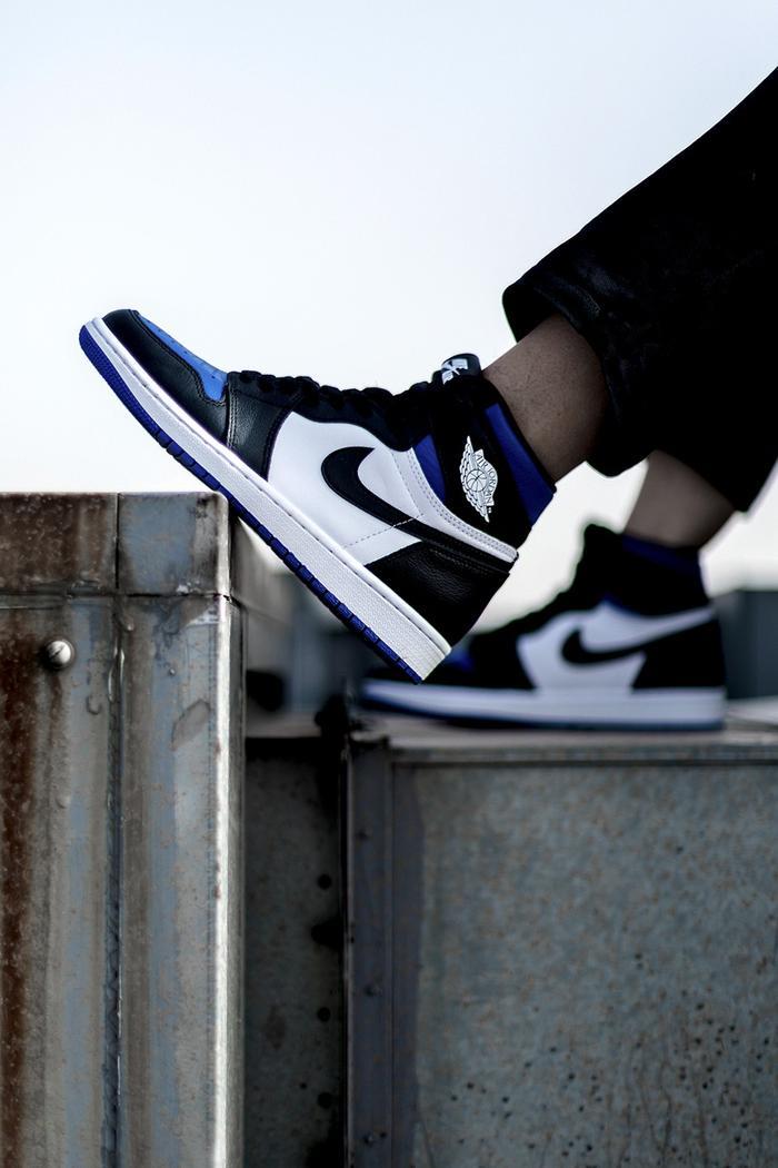 这双黑脚趾AJ1有些人不待见,但上脚真的好看