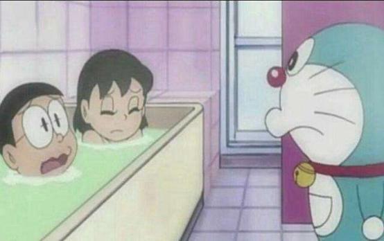 哆啦A梦:静香低调的3个小秘密,除洗澡,另一件事也被大雄发现