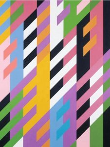 ​布里奇特·莱利(Bridget Riley)，英国艺术家，生于1931年……