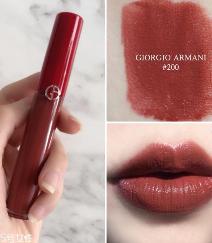 阿玛尼红管200适合黄皮吗 阿玛尼红管200试色 阿玛尼红管200适合黄皮吗 阿玛尼红管200试色