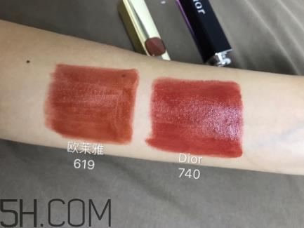 欧莱雅619秋叶试色 欧莱雅金管619好看吗? 欧莱雅619秋叶试色 欧莱雅金管619好看吗?