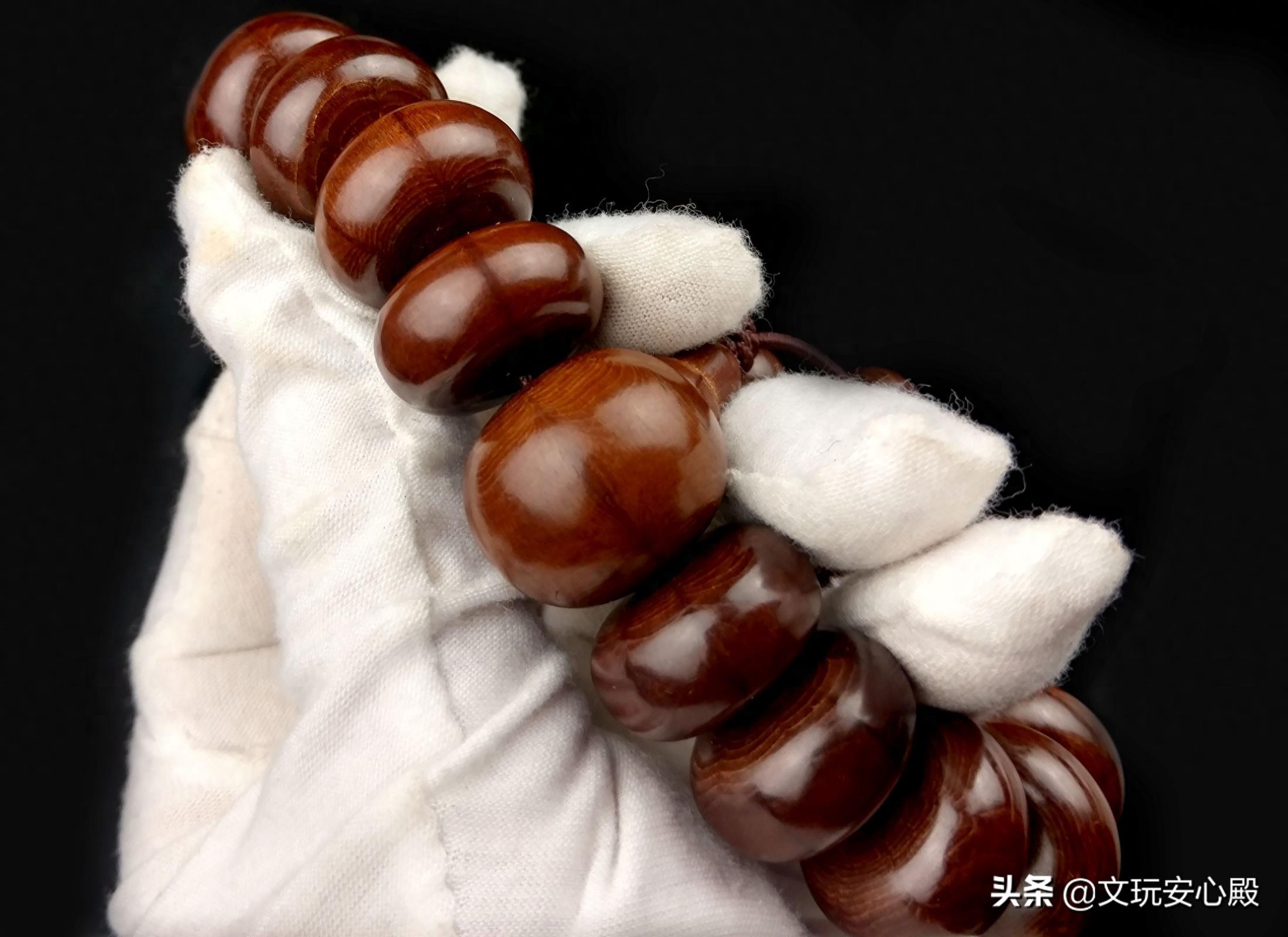 六道木手串如何盘玩,六道木手串包浆后图片