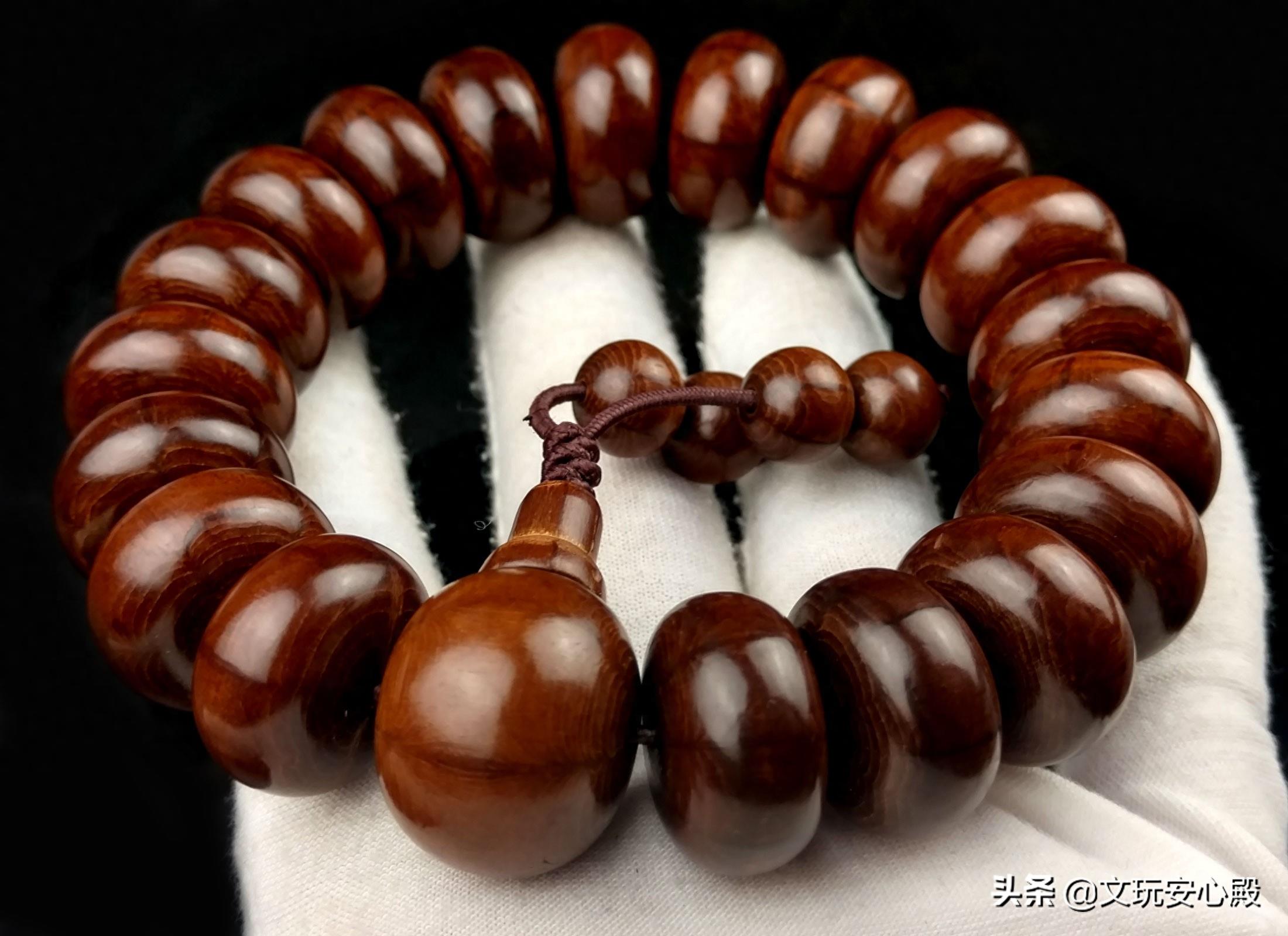 六道木手串如何盘玩,六道木手串包浆后图片
