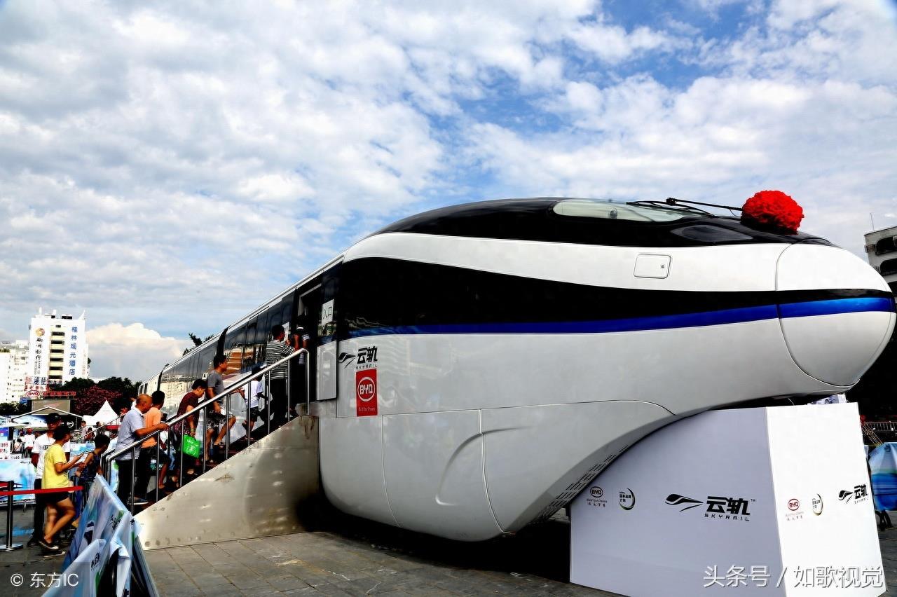 20座城市将驶上空中列车“云轨”,千人历时5年投资50亿元研发