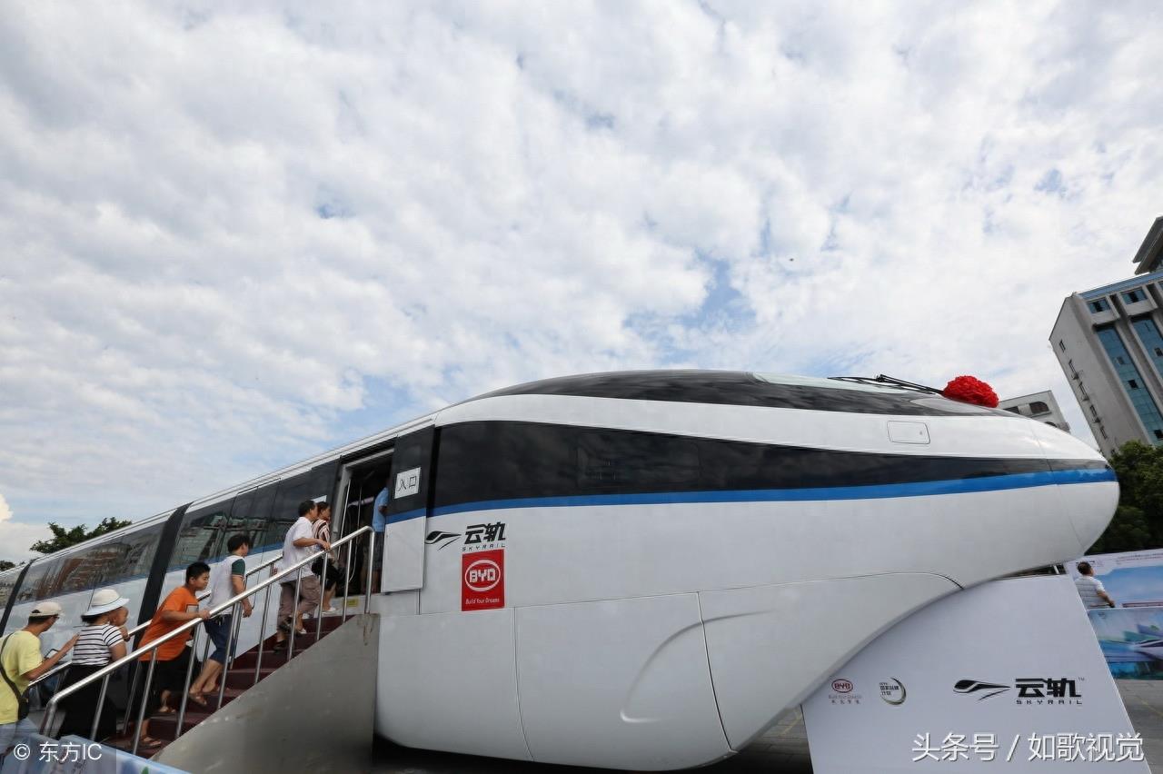 20座城市将驶上空中列车“云轨”,千人历时5年投资50亿元研发