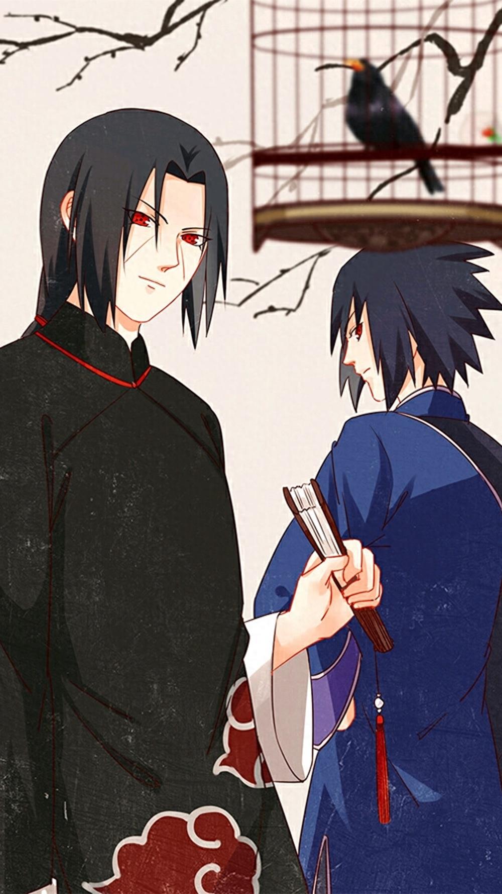 火影忍者之“鼬佐”系列插画图集!原谅我佐助,这是最后一次了