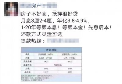 ​什么是“房抵贷”？