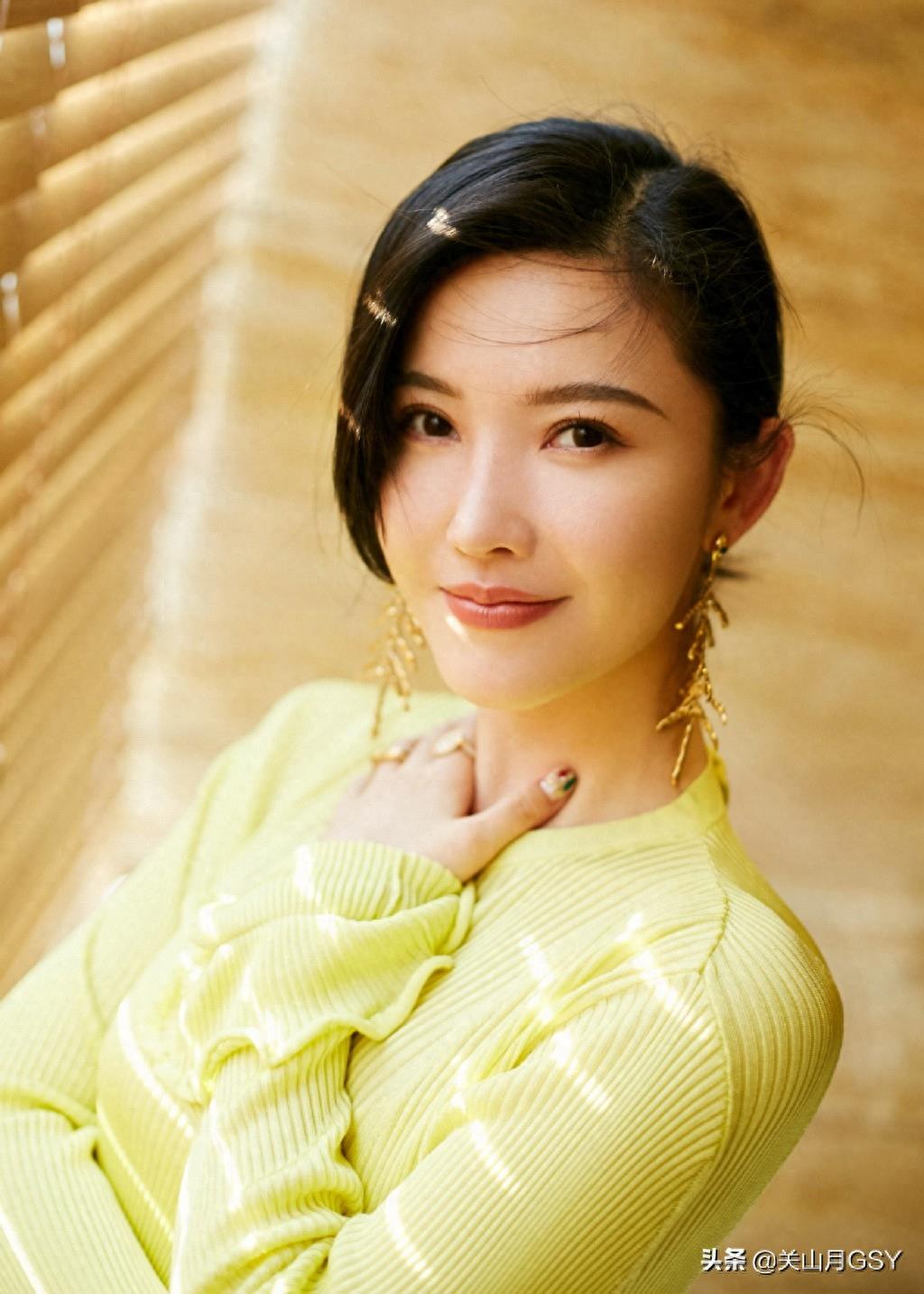 美女演员：杨子姗，代表作品有《致青春》、《重返20岁》