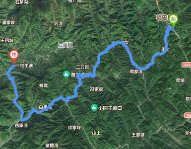 ​摩旅“通南巴”之1-“红军入川第一镇”两河口镇