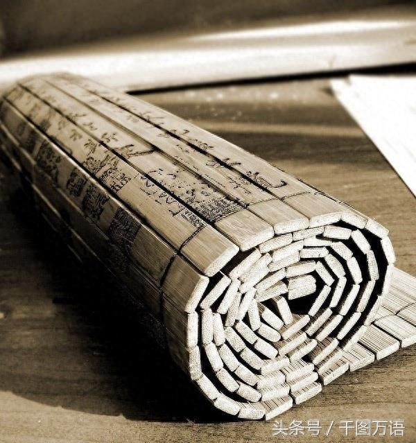 竹简，中国古文化的传承之物