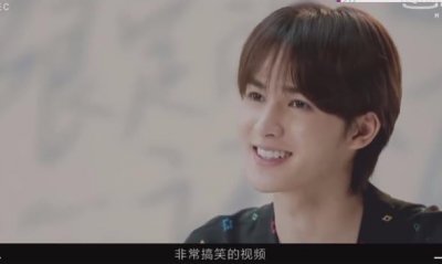 ​191017 朱正廷节目提及蔡徐坤：私下很喜欢看搞笑视频