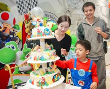 ​李晟李佳航为爱子庆生，6岁儿子浓眉大眼越长越帅，大名首曝光！