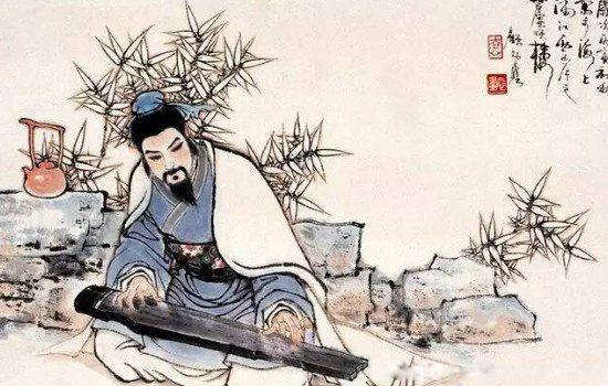 竹林七贤七个人的典故 是指哪七个人是哪个朝代