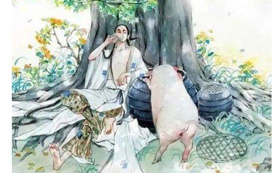 竹林七贤七个人的典故 是指哪七个人是哪个朝代